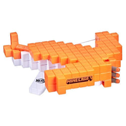 Nerf Minecraft Pillager's Crossbow  Dart-Blasting Crossbow  Includes 3 Elite Darts  Real Crossbow Action  Pull-Back Priming Handle