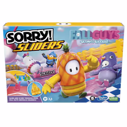 Hasbro Gaming Sorry! Sliders Fall Guys Ultimate Knockout Board Game for Kids Ages 8 and Up  Exciting Twist on The Classic Has ...
