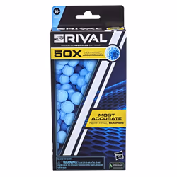 Hasbro Nerf Rival 50 Accu-Round Refill  Includes 50 Accu-Rounds  The Most Accurate Nerf Rival Rounds*  Compatible with All Nerf Rival Blasters