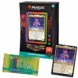 Magic: The Gathering Streets of New Capenna Commander Deck - Riveteers Rampage + Collector Booster Sample Pack