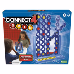 connect 4 Spin game, Features Spinning connect 4 grid, 2 Player Board games for Family and Kids, Strategy Board games, Ages 8 ...