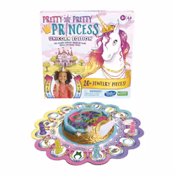 Hasbro Gaming Pretty Princess Unicorn Edition Board Game  Includes 20 Pieces (Amazon Exclusive)