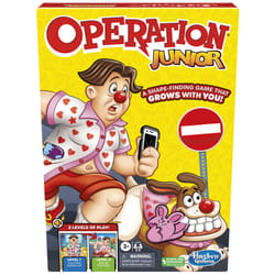 Hasbro Gaming Operation Junior Board Game | Operation Game for Younger Kids | Ages 3 and Up | 2 to 4 Players | Preschool Games | Fun Games for Prescho
