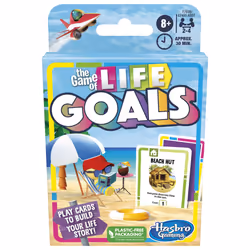 The game of Life goals game Quick-Playing card game for 2-4 Players The game of Life card game for Families and Kids Ages 8 a ...