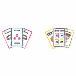 The game of Life goals game Quick-Playing card game for 2-4 Players The game of Life card game for Families and Kids Ages 8 and Up
