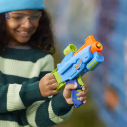 NERF Elite Junior Ultimate Starter Set  2 Easy Play Blasters  15 Darts for Kids Outdoor Games  Ages 6 & Up