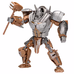 Transformers Studio Series Voyager 103 Rhinox, 8 yr(s), Plastic, Silver, Brown