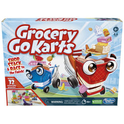 Grocery Go Karts Board Game for Preschoolers and Kids Ages 4 and Up  Building Game with Mini Groceries  Preschool Games for 2-4 Players