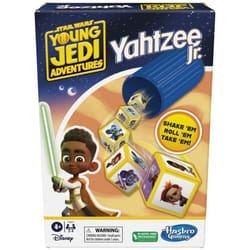 Hasbro Gaming Yahtzee Jr. Star War: Young Jedi Adventures Edition Board Game for Kids | Ages 4+ | 2-4 Players | Counting and Matching Games for Presch