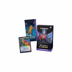 Magic The Gathering Wilds of Eldraine Commander Deck - FAE Dominion (100-Card Deck  2-Card Collector Booster Sample Pack + Ac ...