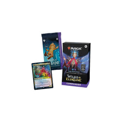 Magic The Gathering Wilds of Eldraine Commander Deck - FAE Dominion (100-Card Deck  2-Card Collector Booster Sample Pack + Accessories)