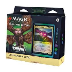 Magic: The Gathering Fallout Commander Deck - Mutant Menace (100-Card Deck  2-Card Collector Booster Sample Pack + Accessories)