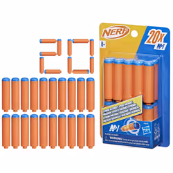 Nerf N Series N1 Darts Includes 20 Refill Darts Compatible Only with Nerf N Series Blasters Outdoor Games Ages 8+