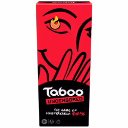 Hasbro Gaming Taboo Uncensored Board Game for Adults Only | Ages 17+ | 4+ Players | 20 Mins. Avg. | Hilarious NSFW Party Game ...