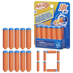 Nerf N Series N1 Darts  Includes 10 Refill Darts  Compatible Only with Nerf N Series Blasters  Outdoor Games  Ages 8+