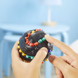 Hasbro Gaming Atomix Game for Kids  Teens  and Adults | Brainteaser Puzzle Sphere Ball and Fidget Toy | Father's Day Gifts| Ages 7 and Up | 1 Player |