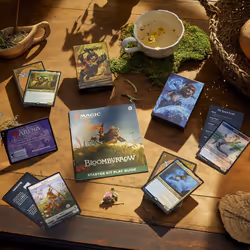 Magic: The Gathering - Bloomburrow Starter Kit | Learn to Play Magic with 2 Bloomburrow-Themed Decks | 2 Player Collectible Card Game for Ages 13+