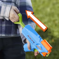 Nerf Elite Racer Easy-Play Dart Blaster 2 Pack  8 Nerf Elite Darts  Nerf Blaster Outdoor Toys  Ages 6+ (Amazon Exclusive)