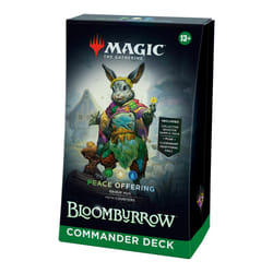 Magic: The Gathering Bloomburrow Commander Deck - Peace Offering (100-Card Deck  2-Card Collector Booster Sample Pack + Accessories)