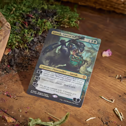 Magic: The Gathering Bloomburrow Commander Deck - Squirreled Away (100-Card Deck  2-Card Collector Booster Sample Pack + Accessories)