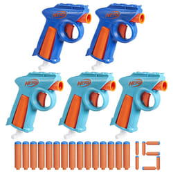 Nerf N Series Party Pack  Includes 5 N Series Flex Blasters  15 N1 Darts Compatible Only N Series Blasters  Ages 8+ (Amazon Exclusive)