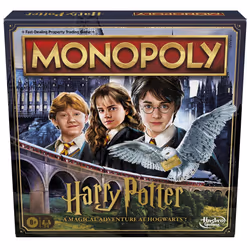 Monopoly Harry Potter Edition Board Game | A Magical Adventure at Hogwarts | Ages 8 and Up | 2 to 6 Players | Family Games |  ...