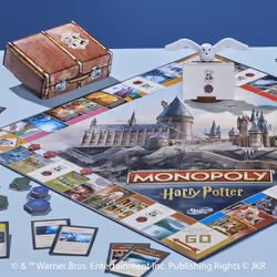 Monopoly Harry Potter Edition Board Game | A Magical Adventure at Hogwarts | Ages 8 and Up | 2 to 6 Players | Family Games | Gifts for Kids