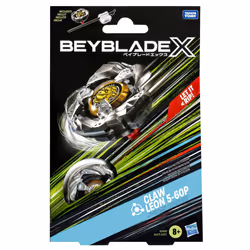 Beyblade X Claw Leon 5-60P Starter Pack Set with Balance Type Right-Spinning Top and Launcher; Battling Top Toys for 8 Year Old Boys and Girls