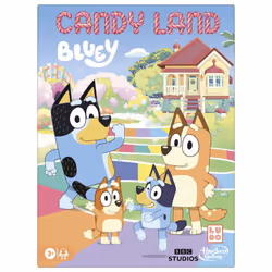Hasbro Gaming Candy Land Bluey Edition Board Game | Ages 3 and Up | 2-6 Players | Play as Dad Mum Bluey Bingo Muffin or ...