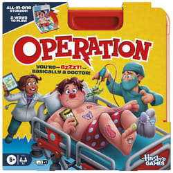 Operation Electronic Board Game with All-in-One Carrying Case | 2 Ways to Play | Ages 6+ | 1+ Players | 10 Mins. | Fun Kids Games
