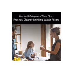 LG LT700P2 6-Month / 200 Gallon Refrigerator Replacement Water Filter  2 Count (Pack of 1)  White