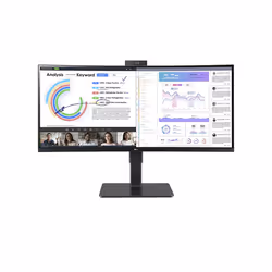 LG 34BQ77QC-B, 86.4 cm (34"), 3440 x 1440 pixels, UltraWide Dual Quad HD, LCD, 5 ms, Black