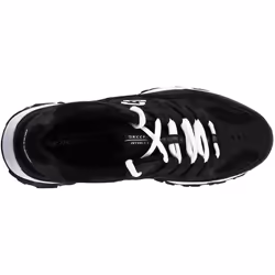 Skechers Men's Afterburn Lace-up Sneaker Black/White 13 M US