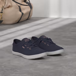 Skechers womens 33492w Sneaker  Navy  5.5 Wide US