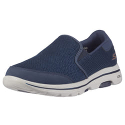 Skechers Men's GOwalk 5 - Elastic Stretch Athletic Slip-On Casual Loafer Walking Shoe Sneaker  Navy 2  8 X-Wide