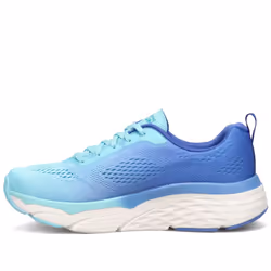 Skechers Women's MAX Cushioning Elite-Destination Point Sneaker Blue/Light Blue 5.5