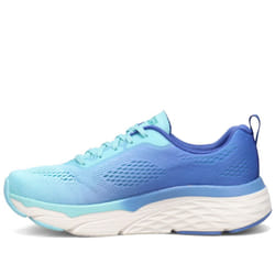 Skechers Women's MAX Cushioning Elite-Destination Point Sneaker  Blue/Light Blue  5.5
