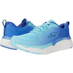Skechers Women's MAX Cushioning Elite-Destination Point Sneaker  Blue/Light Blue  6.5