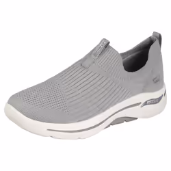 Skechers Women's Go Walk Arch Fit Iconic Sneaker  Grey  9.5