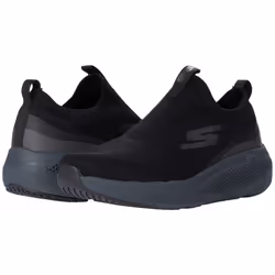 Skechers Men's GOrun Elevate-Athletic Slip-On Workout Running Shoe Sneaker with Cushioning  Black  10