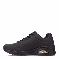 Skechers womens Skecher Street Women's Uno - Stand on Air Sneaker  Black/Black  8.5 Wide US