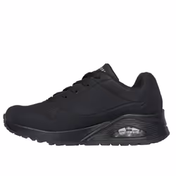 Skechers womens Skecher Street Women's Uno - Stand on Air Sneaker  Black/Black  8.5 Wide US