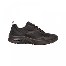 ) Microspec Max | Black Textile & Trim | Childrens School Trainers - 1.5 (Children's