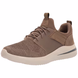 Skechers USA Mens Mens Delson 30-cicada Knitted Bungee Lace Slip On K