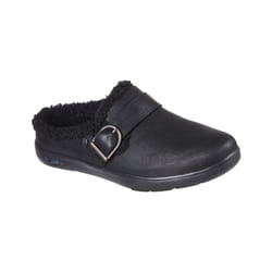 Skechers GOlounge: Arch Fit Lounge - Laid Back Slippers - UK 3, BLACK