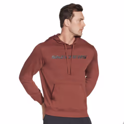 Skechers Mens Heritage II Pullover Kangaroo Pocket Comfort Fit Hoody - S, Andorra