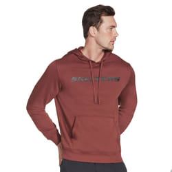 Skechers Mens Heritage II Pullover Kangaroo Pocket Comfort Fit Hoody - 2XL, Andorra