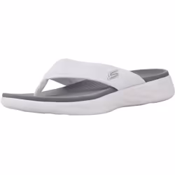 Skechers Womens On-The-go 600-Sunny White Flip-Flop 10 M US
