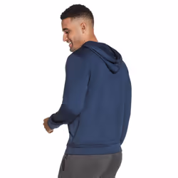 Skechers Mens Skechtech Moisture Wicking Stretch Pullover Hoody - L, Blue Iris