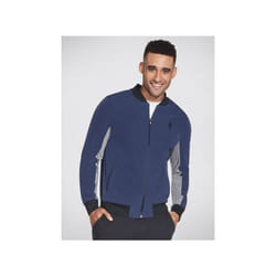Skechers Skechweave Premium Bomber Jacket - Navy Blue - M
